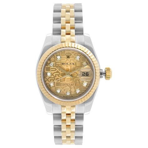 rolex donna acciaio